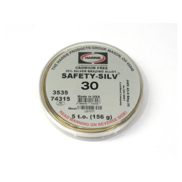 Picture of Harris/Lincoln 30250 Brazing Matirial High Silver Safety-Silv 30