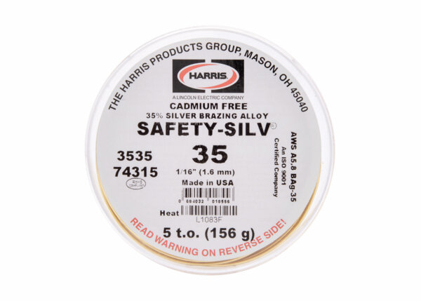 Picture of Harris/Lincoln 3551 Brazing Matirial High Silver Safety-Silv 35