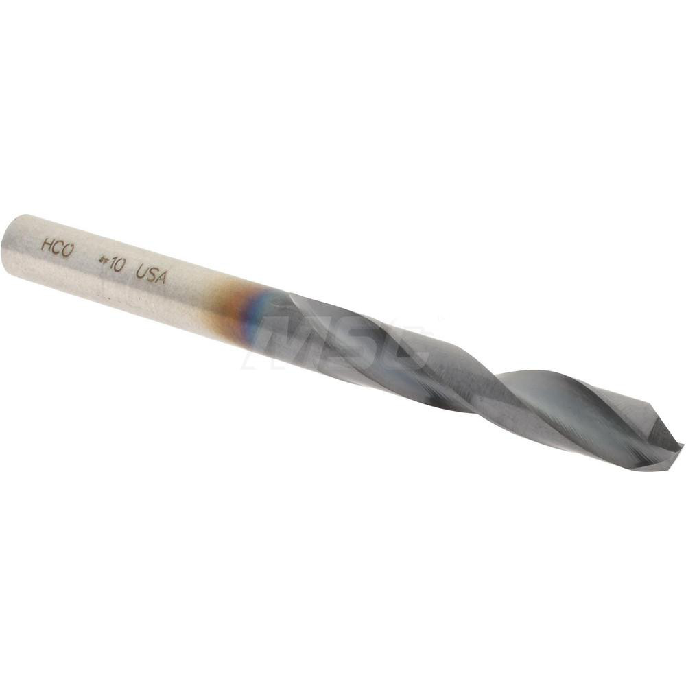 Picture of Hertel 74130147 #10 135Deg Cobalt Screw Drill Spiral Fl