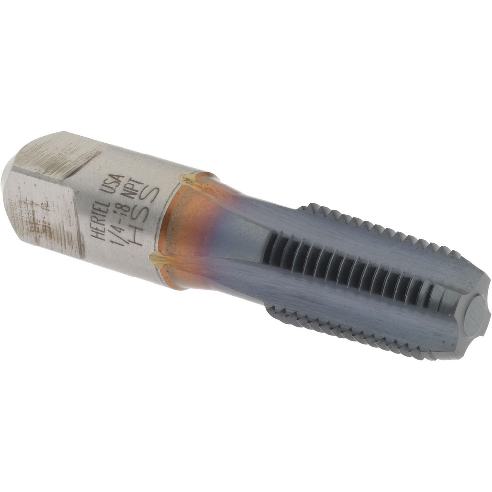 Picture of Hertel 88244587 1/4-18 4Fl Npt Pipe Tap Ticn Threading Taping