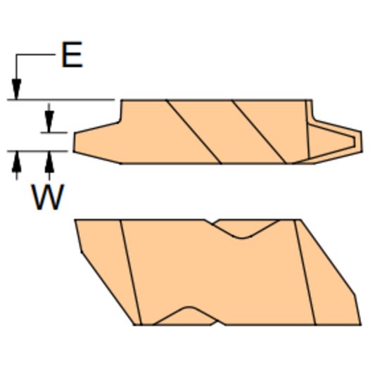 Picture of HA 3L10 C23 Horizon 38842 Groove Threading,Threading Insert 10.00TPI Acme