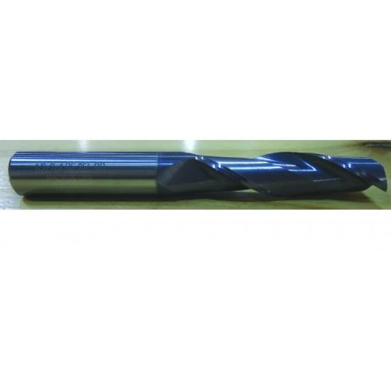 Picture of HTC 160-2750 Dia 3/4 SH 0.7500 LOC 2.2500 OAL5.00 End Mill Standard Flute Standard Helix Carbide AlTiN Single End Square Sharp