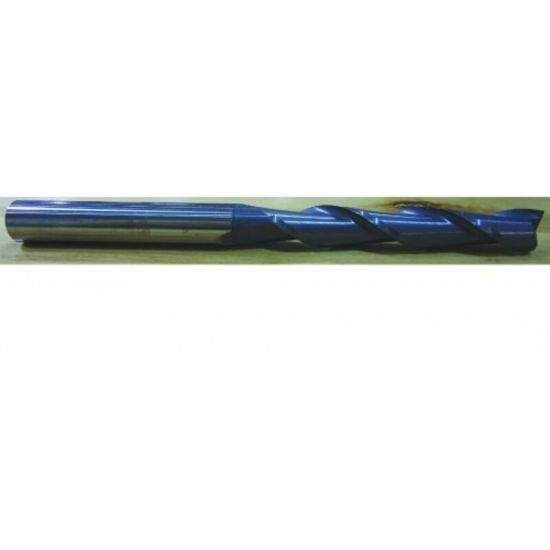 Picture of HTC 180-2375 Dia 3/8 SH 0.3750 LOC 1.7500 OAL4.00 End Mill Standard Flute Standard Helix Carbide AlTiN Single End Square Sharp