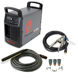 Picture of Hypertherm® 200-600 V Powermax85 Sync® Automated Plasma Cutter With Cpc Port, Voltage Divider, 180 Degree Machine Torch And 25' Lead