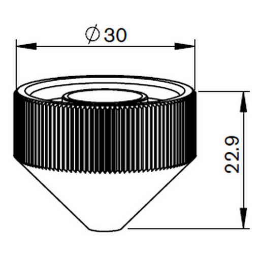 Picture of Hypertherm Plasma Nozzle