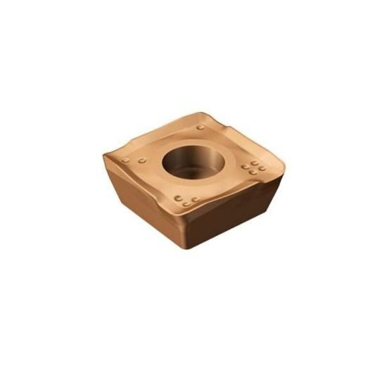 Picture of ICE 490R-140420M-Powder Metal TP721 Insert Square 0.079 Corner Radius