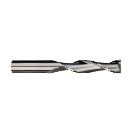 Picture of Imco 31063 Dia 1/4 SH 0.2500 LOC 1.50 OAL6.00 End Mill Standard Flute Standard Helix Carbide Uncoated Single End Square Sharp General PURPOSE