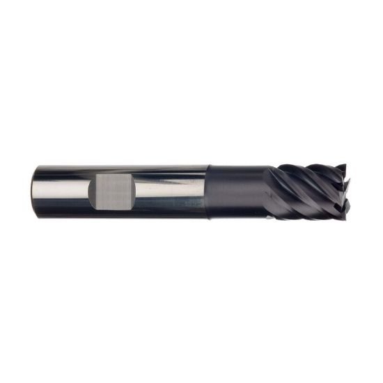 Picture of Imco 31095 Dia 3/4 SH 0.7500 LOC 1.00 OAL4.00 End Mill Carbide TiAlN Single End Square Sharp Omega-6 Mill