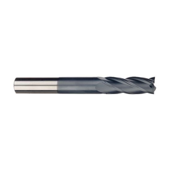 Picture of Imco 32305 Dia 5mm SH 0.1969 LOC 1.2205 OAL2.9528 End Mill Standard Flute Standard Helix Carbide AlTiN Single End Square Sharp General PURPOSE