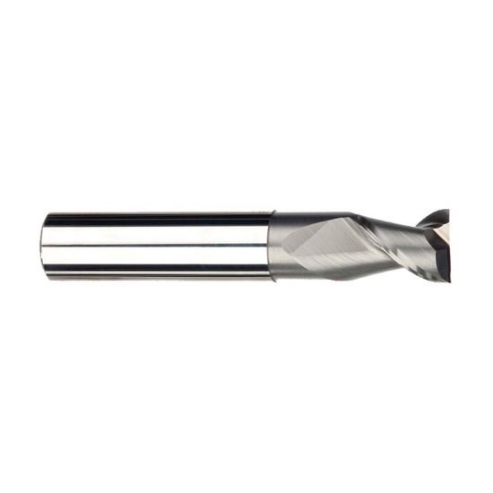 Picture of Imco 32938 Dia 5/8 SH 0.6250 LOC 0.7500 OAL3.50 End Mill Standard Flute High Helix Carbide Uncoated Single End Square Sharp Streaker Mill