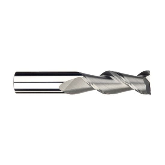 Picture of Imco 33542 Dia 3/16 SH 0.1875 LOC 0.5625 OAL2.00 End Mill Standard Flute High Helix Carbide Uncoated Single End Corner Radius0.0150 0.38mm Streaker Mill