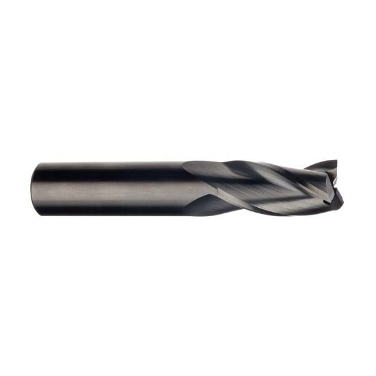 Picture of Imco 33820 Dia 5/16 SH 0.3125 LOC 0.8125 OAL2.50 End Mill Standard Flute Standard Helix Carbide Uncoated Single End Square Sharp General PURPOSE