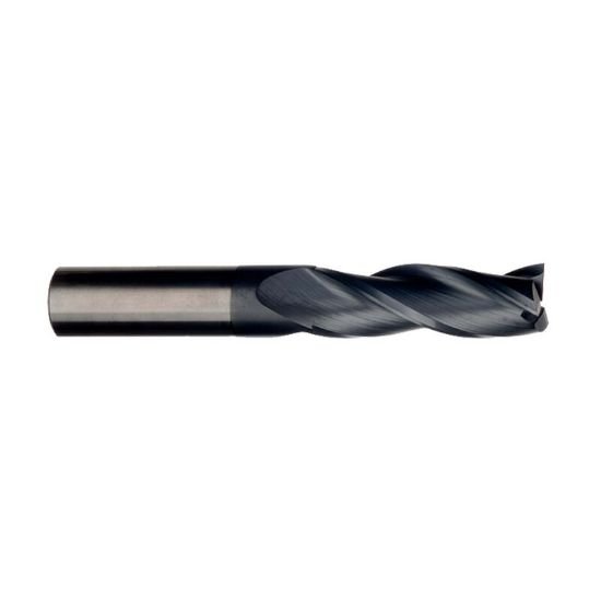 Picture of Imco 33913 Dia 3/16 SH 0.1875 LOC 0.7500 OAL2.50 End Mill Standard Flute Standard Helix Carbide AlTiN Single End Square Sharp General PURPOSE