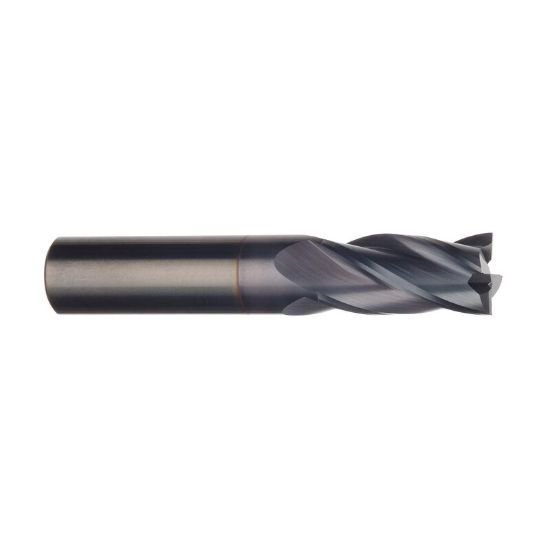 Picture of Imco 34464 Dia 1 SH 1.00 LOC 1.50 OAL4.00 End Mill Standard Flute Standard Helix Carbide TiCN Single End Square Sharp General PURPOSE