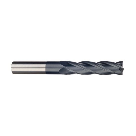Picture of Imco 39772 Dia 1/4 SH 0.2500 LOC 1.50 OAL6.00 End Mill Standard Flute Standard Helix Carbide AlTiN Single End Square Sharp General PURPOSE