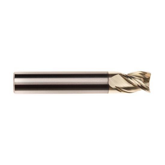 Picture of Imco 61271 Dia 12mm SH 0.4724 LOC 1.0236 OAL3.2677 End Mill Standard Flute High Helix Carbide Uncoated Single End Corner Radius0.0591 1.50mm Streaker Mill