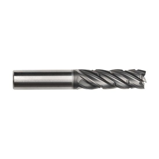 Picture of Imco 61420 Dia 3/8 SH 0.3750 LOC 1.1250 OAL3.00 End Mill Standard Flute Standard Helix Carbide TAC Single End Square Sharp Pow-R-Path Mill