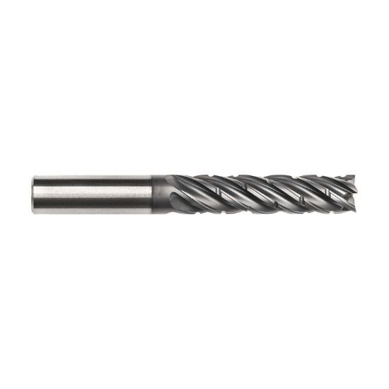 Picture of Imco 61444 Dia 3/4 SH 0.7500 LOC 3.00 OAL6.00 End Mill Standard Flute Standard Helix Carbide TAC Single End Square Sharp Pow-R-Path Mill