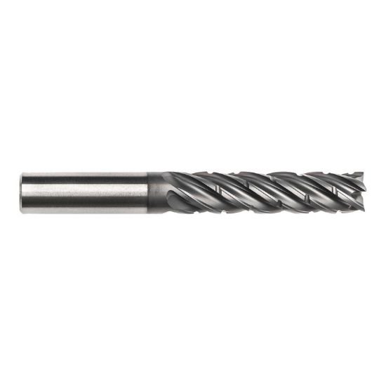 Picture of Imco 61462 Dia 12mm SH 0.4724 LOC 1.8898 OAL3.9370 End Mill Standard Flute Standard Helix Carbide TAC Single End Square Sharp Pow-R-Path Mill