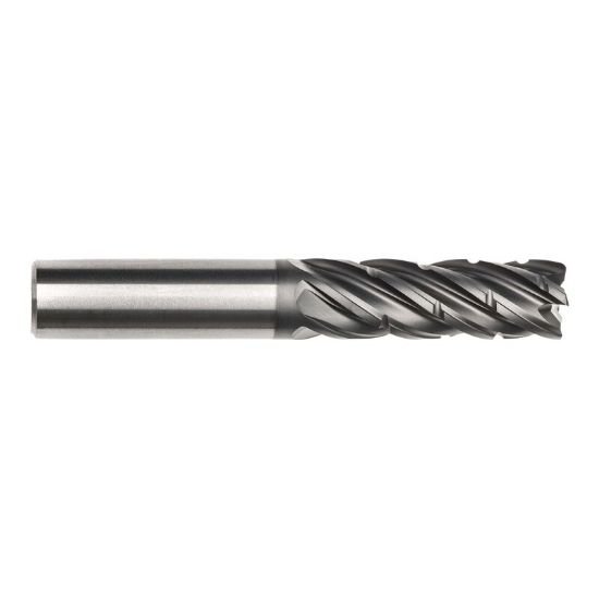 Picture of Imco 61471 Dia 20mm SH 0.7874 LOC 1.5748 OAL4.0945 End Mill Standard Flute Standard Helix Carbide TAC Single End Corner Radius0.0394 1.00mm Pow-R-Path Mill