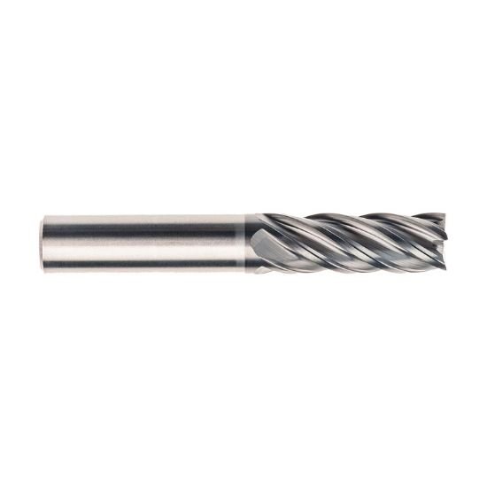 Picture of Imco 61716 Dia 8mm SH 0.3150 LOC 0.9449 OAL2.4803 End Mill Standard Flute Standard Helix Carbide TAC Single End Square Sharp Pow-R-Path Mill