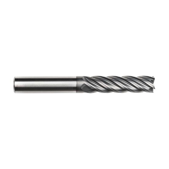 Picture of Imco 61761 Dia 12mm SH 0.4724 LOC 1.6535 OAL3.6614 End Mill Standard Flute Standard Helix Carbide TAC Single End Corner Radius0.0197 0.50mm Pow-R-Path Mill