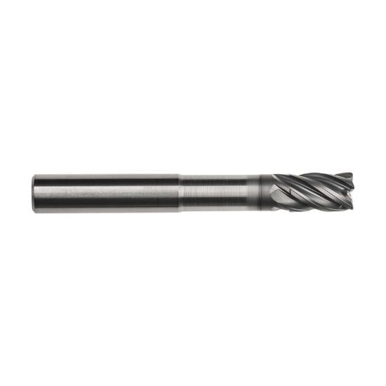 Picture of Imco 61867 Dia 16mm SH 0.6299 LOC 0.9449 OAL4.9213 End Mill Standard Flute Standard Helix Carbide TAC Single End Corner Radius0.0984 2.50mm Pow-R-Path Mill