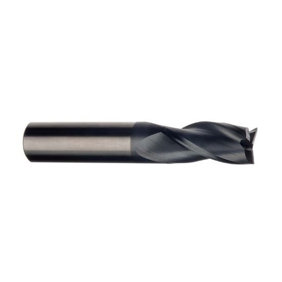 Picture of Imco 62458 Dia 2mm SH 0.1181 LOC 0.2480 OAL1.4961 End Mill Standard Flute Standard Helix Carbide AlTiN Single End Square Sharp General PURPOSE