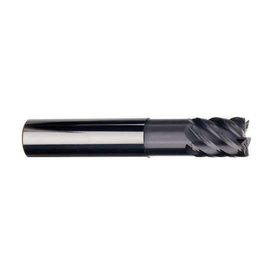 Picture of Imco 62820 Dia 1/8 SH 0.1250 LOC 0.2500 OAL1.50 End Mill Carbide TiAlN Single End Square Sharp Omega-6 Mill
