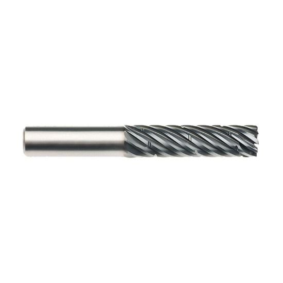 Picture of Imco 63852 Dia 3/4 SH 0.7500 LOC 2.2500 OAL5.00 End Mill Standard Flute Standard Helix Carbide AlCrN Single End Corner Radius0.1250 3.18mm Pow-R-Path Mill