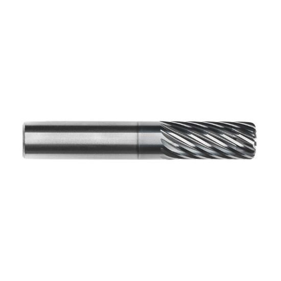 Picture of Imco 64311 Dia 1-1/4 SH 1.2500 LOC 2.50 OAL5.50 End Mill Standard Flute Standard Helix Carbide AlCrN Single End Corner Radius0.0300 0.76mm Pow-R-Path Mill