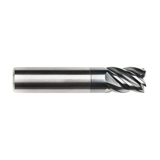 Picture of Imco 65013 Dia 3/16 SH 0.1875 LOC 0.3125 OAL2.00 End Mill Standard Flute Standard Helix Carbide AlCrN Single End Square Sharp enDURO Mill