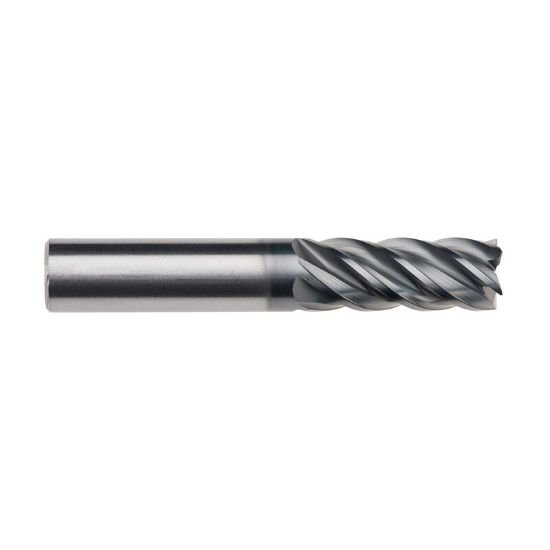 Picture of Imco 65056 Dia 1/4 SH 0.2500 LOC 1.1250 OAL3.00 End Mill Standard Flute Standard Helix Carbide AlCrN Single End Corner Radius0.0150 0.38mm enDURO Mill