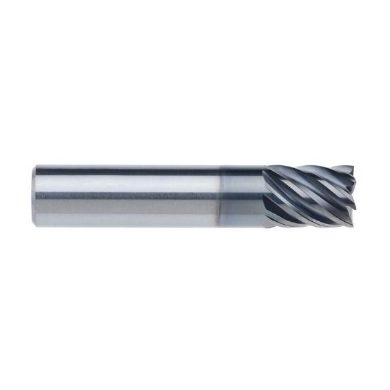 Picture of Imco 66440 Dia 10mm SH 0.3937 LOC 0.8661 OAL2.8346 End Mill Standard Flute Standard Helix Carbide AlCrN Single End Square Sharp enDURO Mill