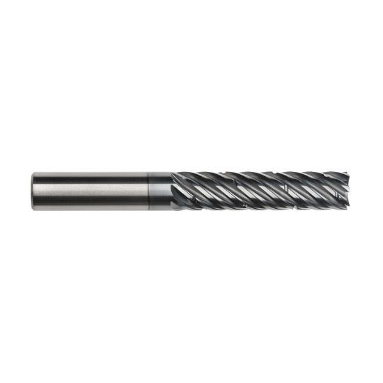 Picture of Imco 66492 Dia 1/2 SH 0.50 LOC 2.1250 OAL4.00 End Mill Standard Flute Standard Helix Carbide AlCrN Single End Square Sharp enDURO Mill