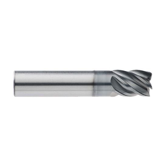 Picture of Imco 66668 Dia 10mm SH 0.3937 LOC 0.8661 OAL2.8346 End Mill Standard Flute Standard Helix Carbide AlCrN Single End Corner Radius0.0394 1.00mm enDURO Mill