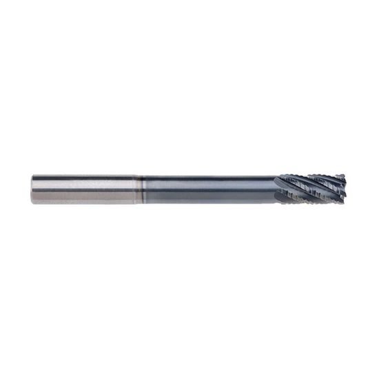 Picture of Imco 68881 Dia 20mm SH 0.7874 LOC 1.5748 OAL5.9055 End Mill Standard Flute Standard Helix Carbide AlCrN Single End Corner Radius0.0394 1.00mm IncOneX End Mill