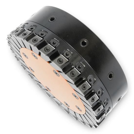 Picture of Ingersoll TUGSM16D040-06-00 Milling Cutter 75.0° 1.575 Shell0.6300 6 Flute 0.4331 Max DOC 1.889 OAL