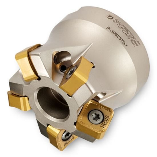 Picture of Ingersoll DD6H-20R01 Milling Cutter 2.000 Shell0.7500 5 Flute Coolant 0.065 Max DOC 1.650 OAL