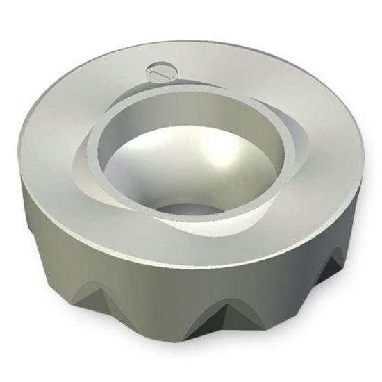 Picture of Ingersoll RCLB19T600TN-VL IN2530 Milling Insert Round 0.375 TiAIn + TiN FormMaster Wave Insert