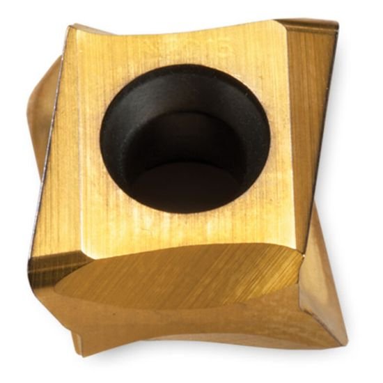 Picture of Ingersoll DGM314R001-R IN2530 Milling Insert On Edge 0.031 TiAIn + TiN GoldMax4 Insert