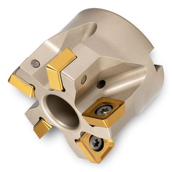 Picture of Ingersoll QHU-25015D1R01 Milling Cutter 2.500 Shell0.7500 5 Flute Coolant 0.44 Max DOC 1.570 OAL