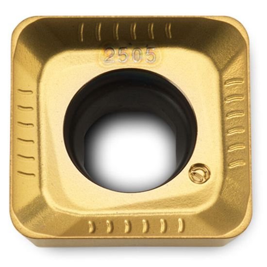 Picture of Ingersoll SDMS130516R-PP IN2535 Milling Insert Square 0.062 TiAIn + TiN GoldQuadF Insert