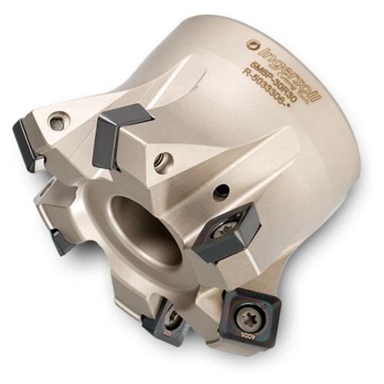 Picture of Ingersoll 5M5P-20R30 Milling Cutter 2.000 Shell0.7500 5 Flute Coolant 0.2 Max DOC 2.000 OAL