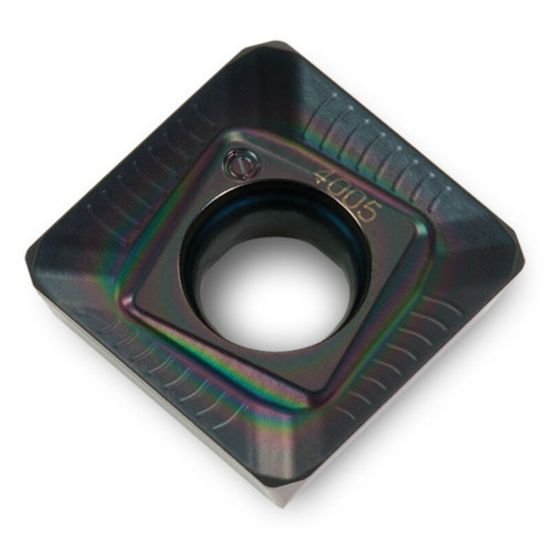 Picture of Ingersoll SDMS1906ZPR-PP IN4005 Milling Insert Square 0.748 TiAIn + AlCrO GoldQuadF Insert