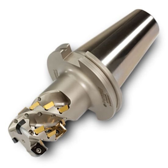 Picture of Ingersoll 25J3P-2004548R02-R Milling Cutter 90.0°, Corn Cob 2.000 CAT50 4 Flute Coolant 2.62 Max DOC 8.500 OAL