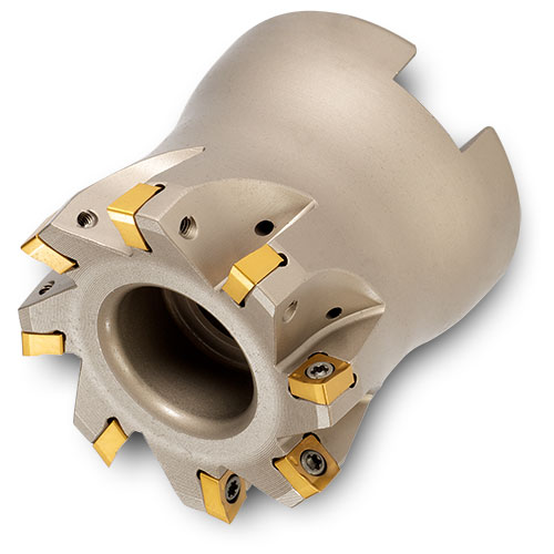 Picture of Ingersoll TJ1C-20R01 Milling Cutter Backdraft 2.000 Shell0.7500 9 Flute Coolant 0.18 Max DOC 1.570 OAL