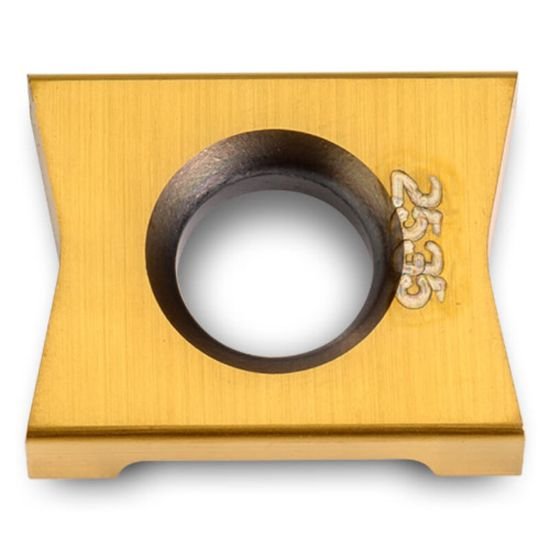 Picture of Ingersoll IXH312-G02 IN2535 Milling Insert Rectangle 0.031 TiAIn + TiN GoldSlot Insert