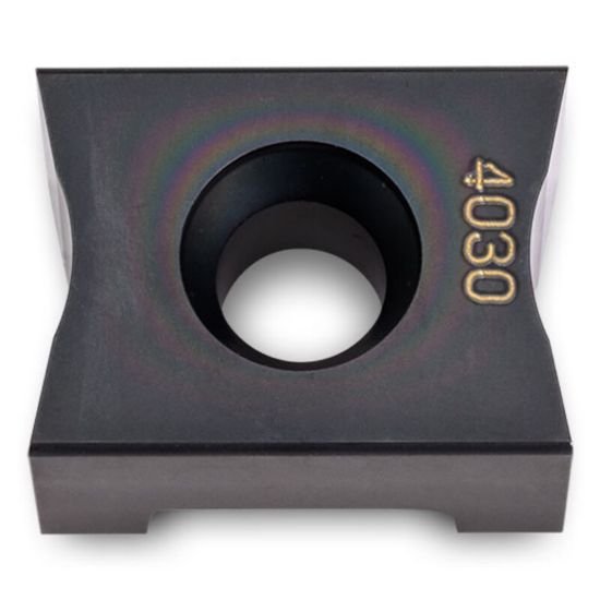 Picture of Ingersoll IXH415-G01 IN4030 Milling Insert Rectangle 0.015 TiAIn + AlCrO GoldSlot Insert