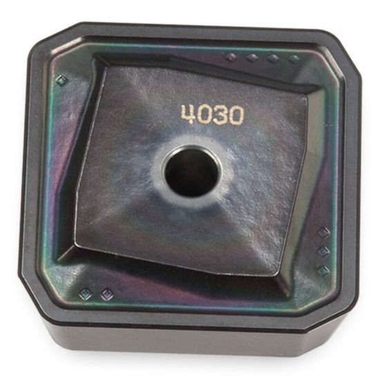 Picture of Ingersoll SPEN2007DPTR-MR IN2530 Milling Insert Square 0.063 TiAIn + TiN Cougar Mill